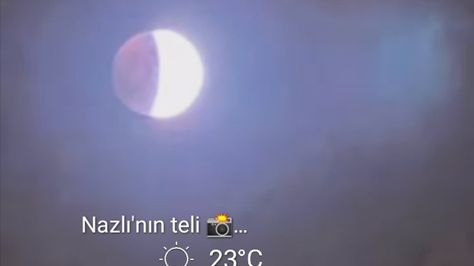 Kanlı ay tutulması başladı sizdeki tutulmalar ne durumda?
