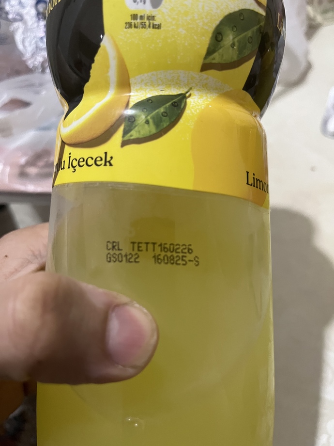 Bu içeceğin son kullanma tarihi geçmiş mi?