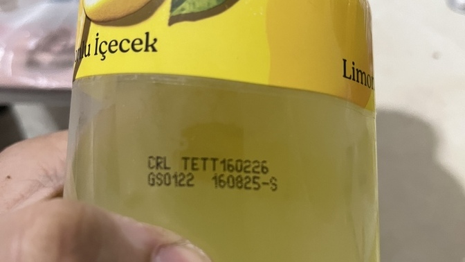 Bu içeceğin son kullanma tarihi geçmiş mi?