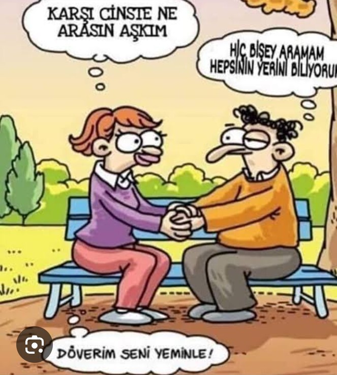 Her saniyem seni düşünüyorum diyen sevgili/eş inadırıcı mı?
