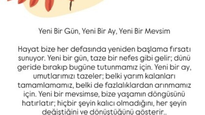 Hayatınızda en güzel başlangıcı ne zaman yaptınız?