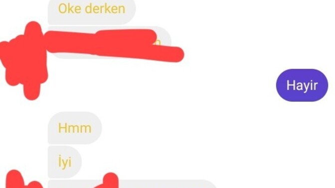 Mekandaki adam instagramimi bulup yazmış?