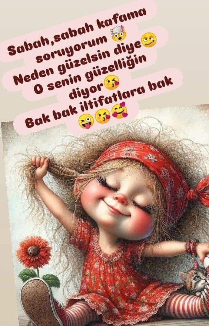 Günaydınlar olsun 🥰 kendinize iltifat eder misiniz?