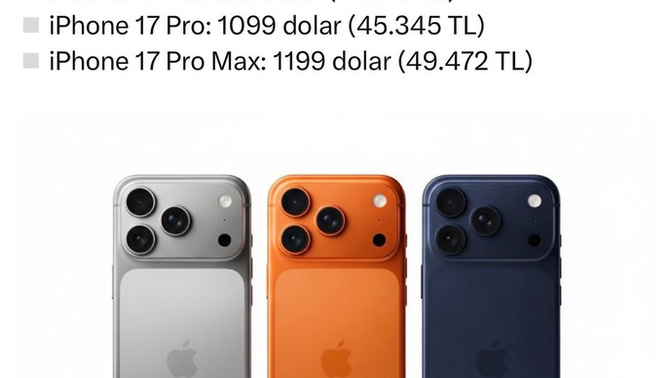 İPhone 17 fiyatları belli oldu alacak mısınız?