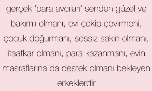 Kızlar mı para avcısı yoksa erkekler mi?