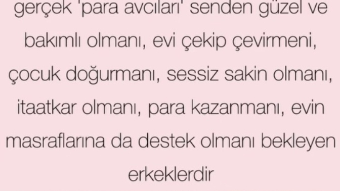 Kızlar mı para avcısı yoksa erkekler mi?