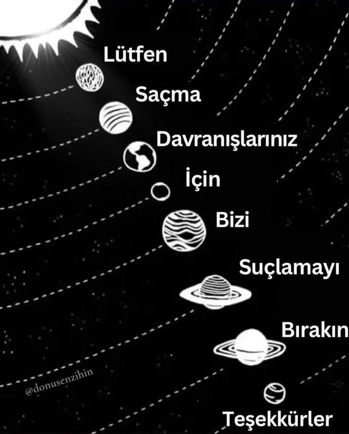 Herşeyi burçlara bağlar mısınız?