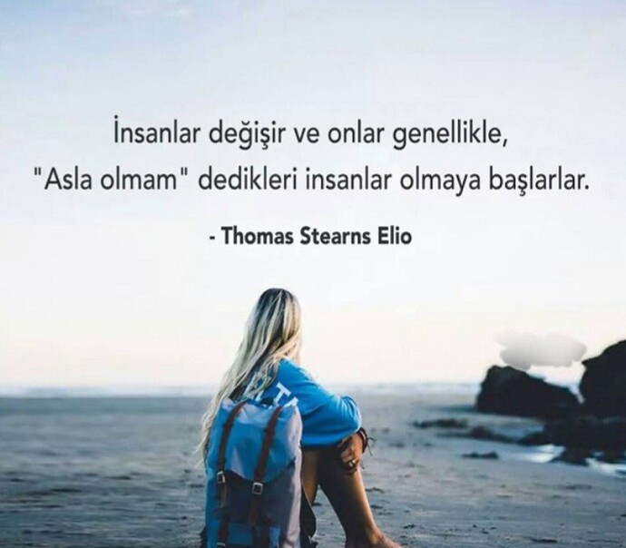 Olmam dediğimiz insana dönüştükmü dönüşüm geçirmemiz gereklimi?
