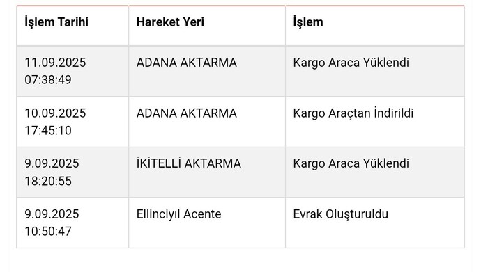Bugün pazara gitmem lazım kargo gelmez değil mi?