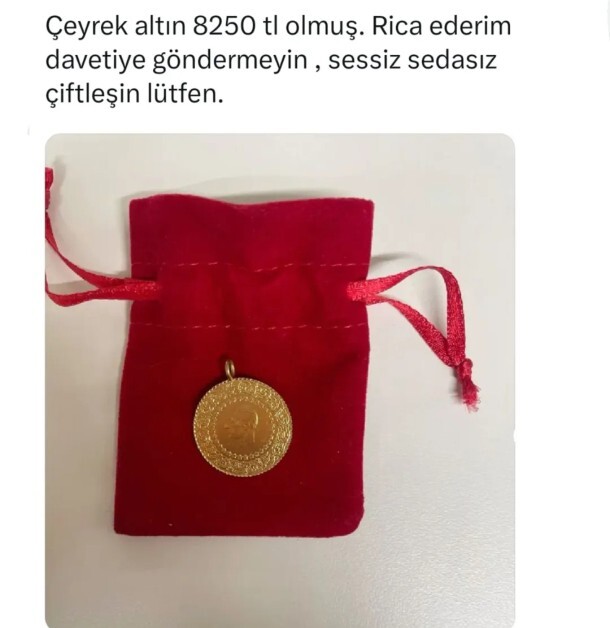 Düğünlerde altın takar mısınız?
