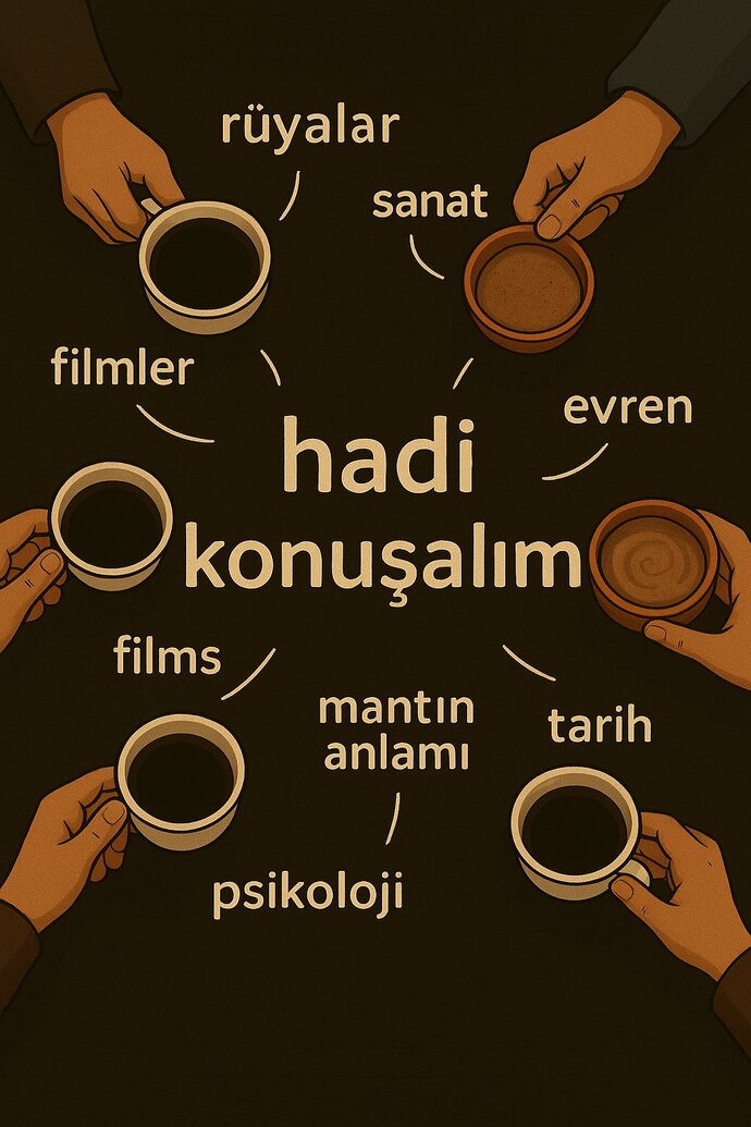 Hadi konuşalım desem. Hangi konuyu seçerdiniz?