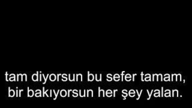 Herkes gider mi? Seviyorum deyip gidenlere ne diyorduk?