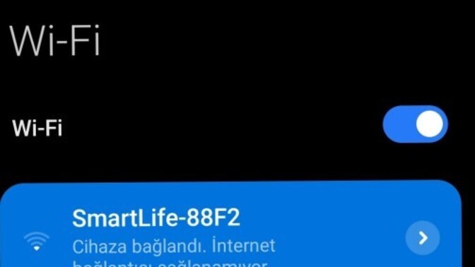 Wifi bağlantısında bu hatayı alıyorum bilen varsa yardımcı olabilir mi?