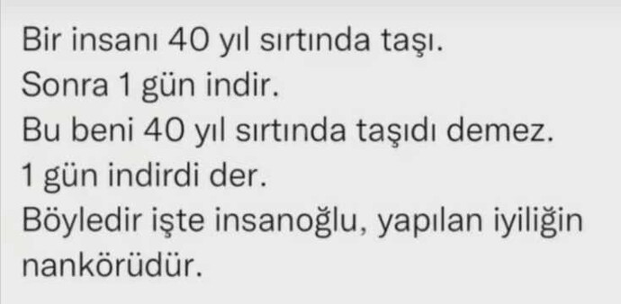 “Nankör” insanlarla ilgili ne düşünüyorsunuz? “Nankör” olduklarını anladığınızda onları hemen hayatınızdan siler misiniz?