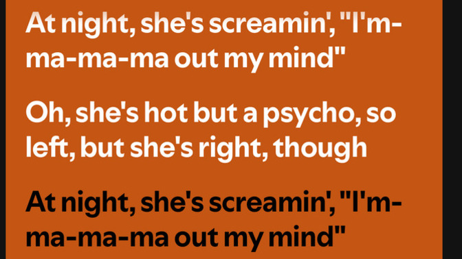 Ava Max burada ne demek istiyor ma ma ma my mind, she ‘s screamin?