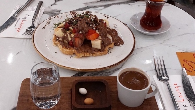 Waffle yanında çay mı yoksa kahve mi?