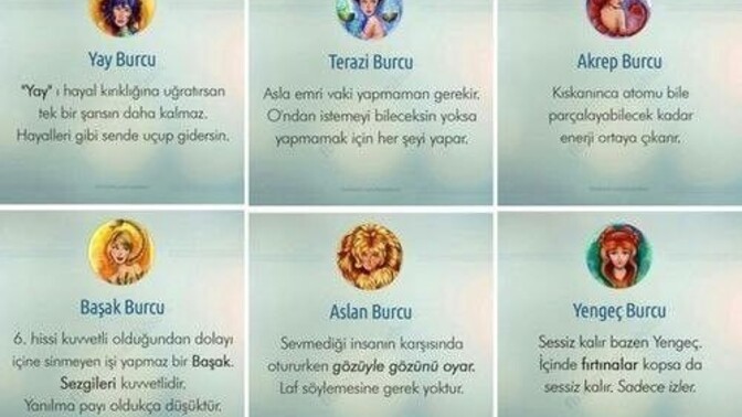 Burçunuz nedir, özelliklerini taşıyor musunuz?
