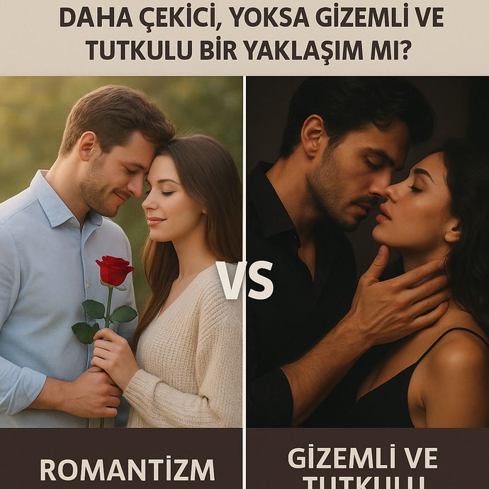 Kadınlar için romantizm mi daha çekici, yoksa gizemli ve tutkulu bir yaklaşım mı?