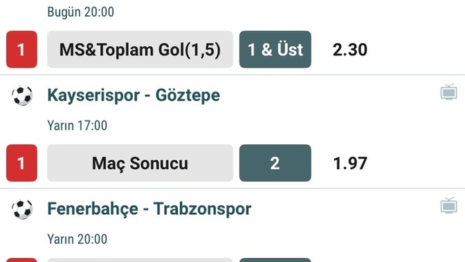 Oluru var mı bahissever KScanlar?