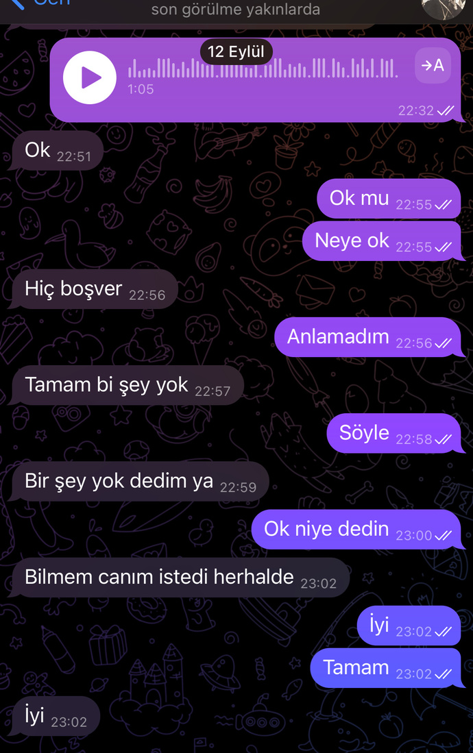 Ben burada trip mi yiyorum sizce?