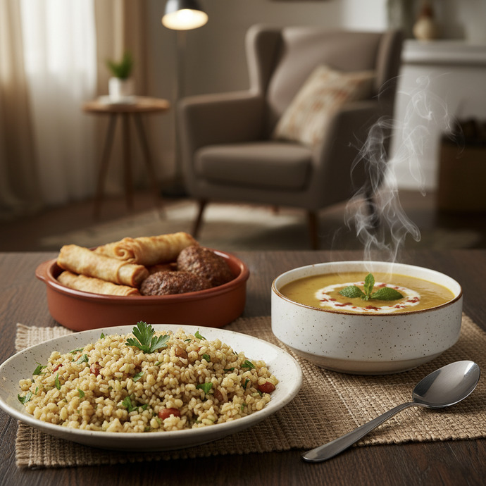 Kuru yemeklerin yanına çorba mı salata mı?