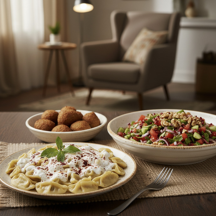 Kuru yemeklerin yanına çorba mı salata mı?
