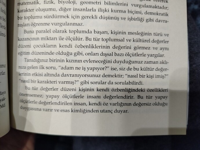 Kitaptaki bu kısım hakkında neler söylemek veya eklemek istersiniz?