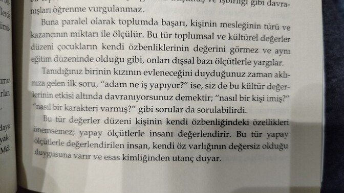 Kitaptaki bu kısım hakkında neler söylemek veya eklemek istersiniz?