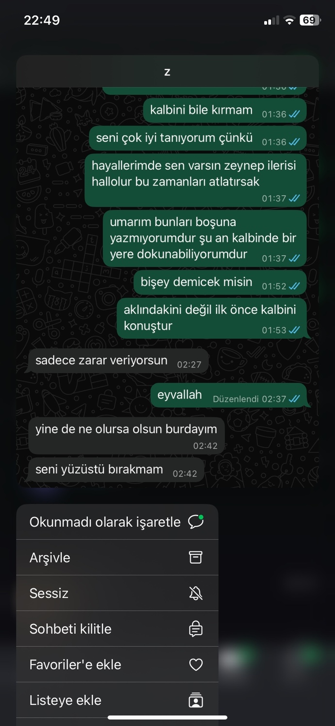 Gençliğimin hatası?