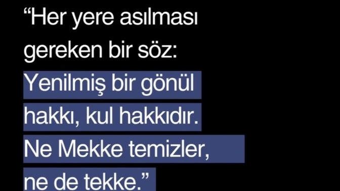 Hiç kimsenin gönül hakkına girdiniz mi?