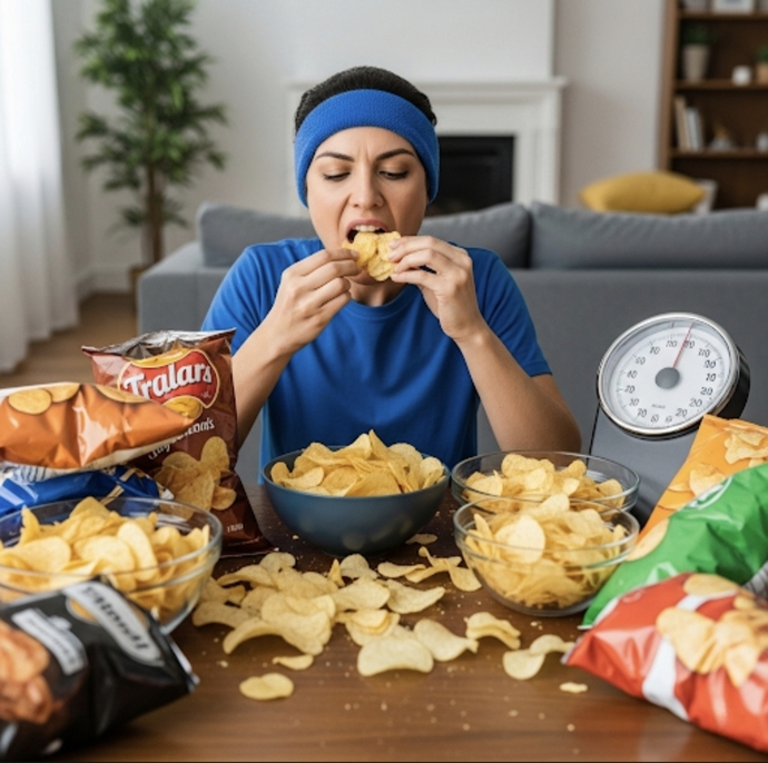 Sizce sadece cips yeiyerek kilo almaya çalışmak mantıklı mı?