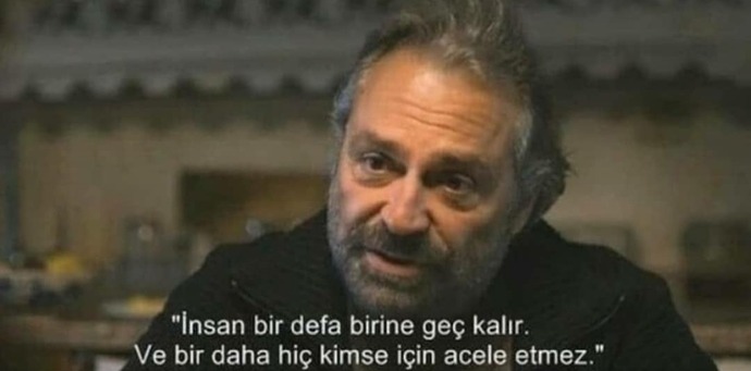 Siz neye geç kaldınız?