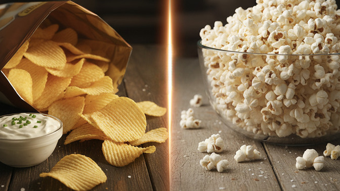 Cips mi patlamış mısır mı?