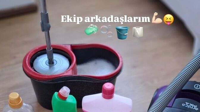 Sizin ekip arkadaşınız hangi temizlik malzemesi?