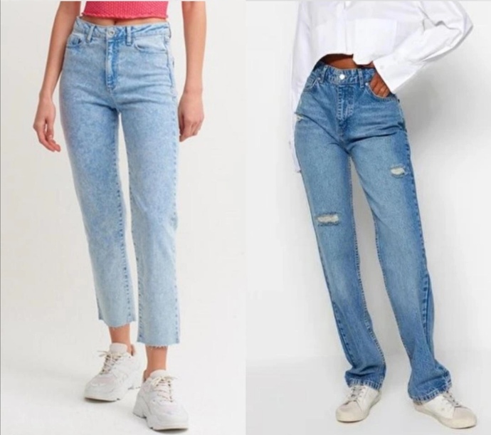 Straight jean için doğru paça boyu uzun mu olmalı yoksa kısa mı olmalı?