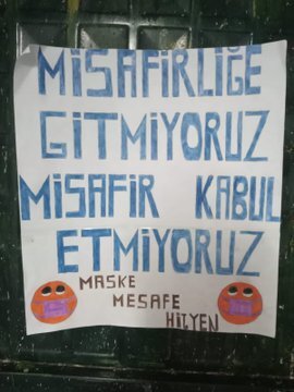 Kalbinde bi tabela olsa ne yazardı?