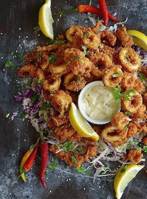 Kalamar tempura sever misiniz?
