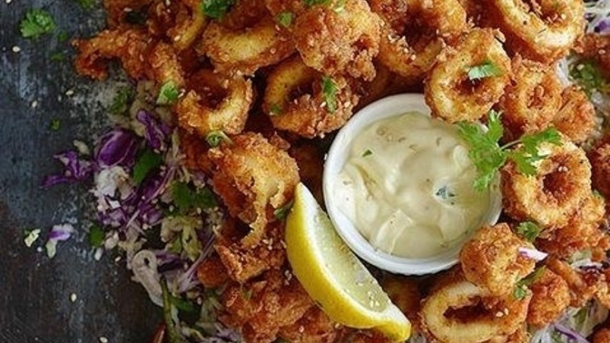 Kalamar tempura sever misiniz?