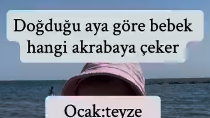 Doğduğun aya göre hangi akrabana çekmişsin 😄?