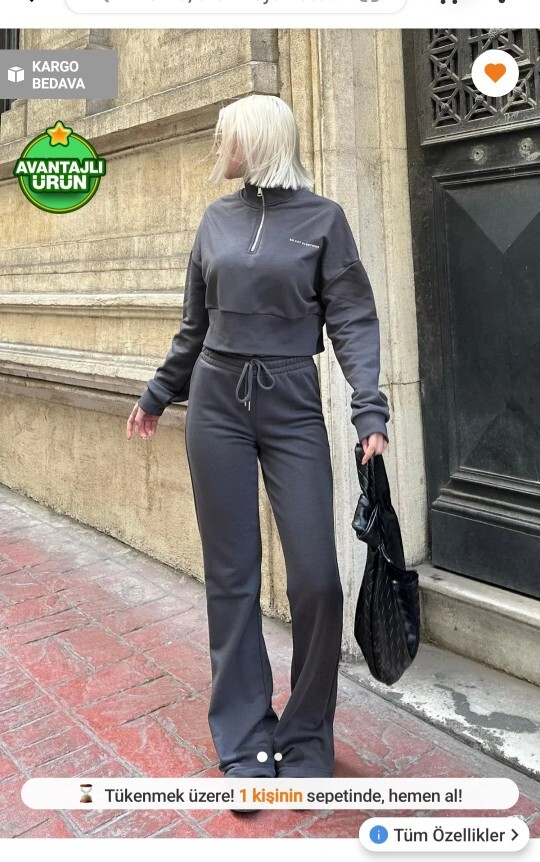 Bu eşofman takımının hangi rengi daha güzel oylarmısınız?