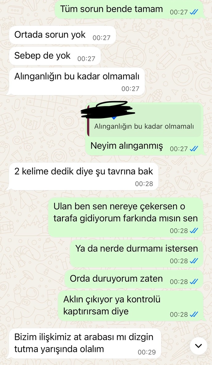 Ayrılalım diyorum gidişat hep böyle. Sizce ne yapayım?