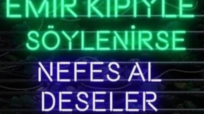 Emir kipi konuşan insanlar sizcede itici gelmiyor mu?