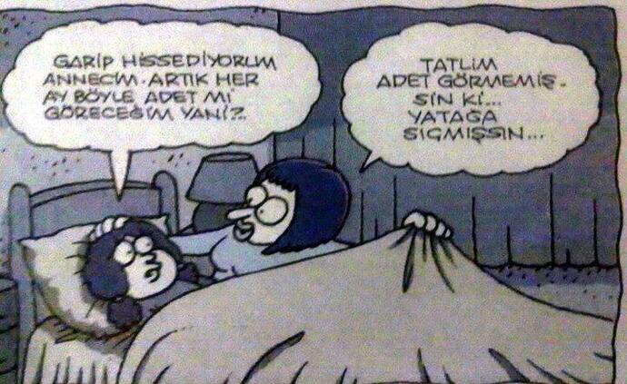İlk regl olduğunuzda tokat yediniz mi?