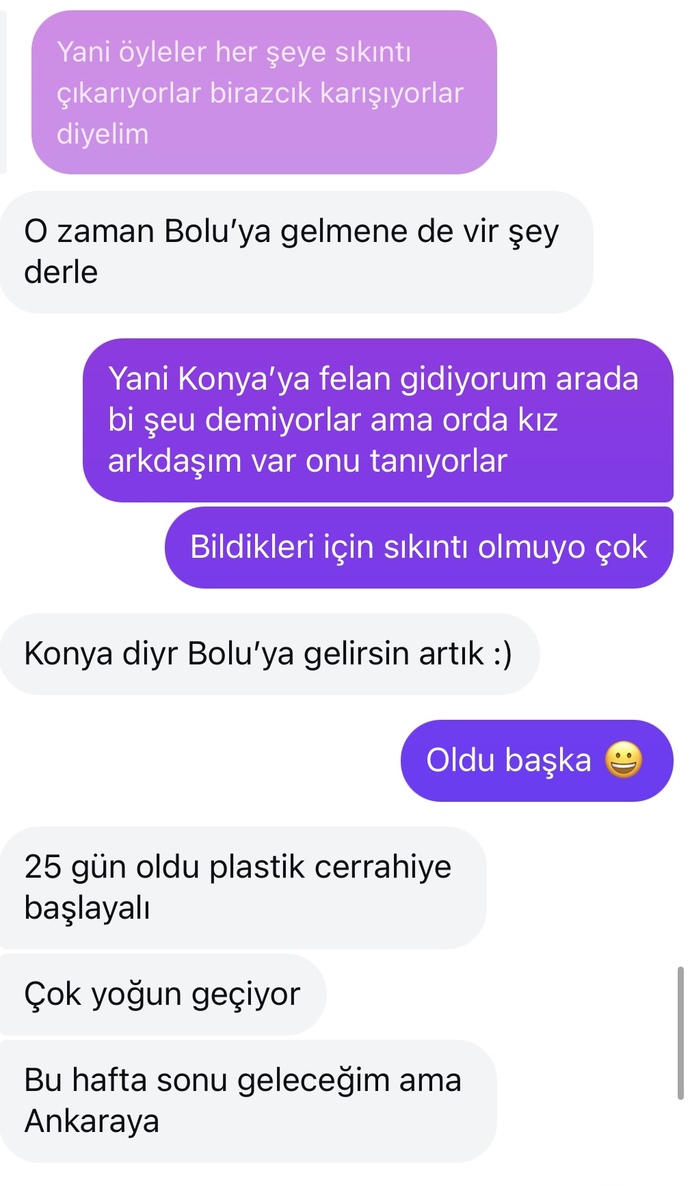 İnstadan tanıştık hemen yanına gelmemi mi istiyor napıcma?