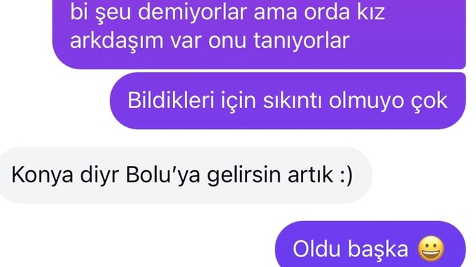 İnstadan tanıştık hemen yanına gelmemi mi istiyor napıcma?