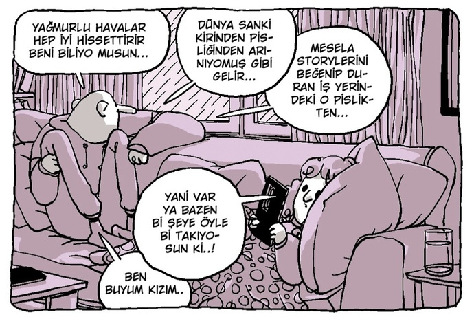 Bir şeye takınca takar mısınız?