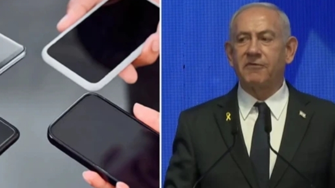 Netanyahu: "Telefonlar İsrail'in bir parçası. Cep telefonu tutan İsrail'in bir parçasını tutar" dedi! Sizce ne demek istedi?
