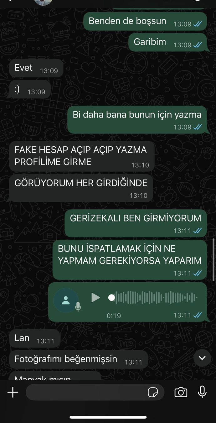 Sizce eski sevgilim doğru mu söylüyor başkası konusunda?