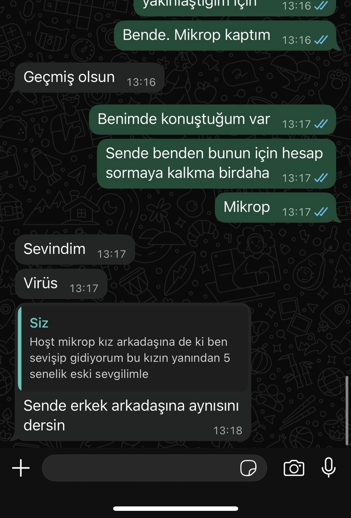 Sizce eski sevgilim doğru mu söylüyor başkası konusunda?