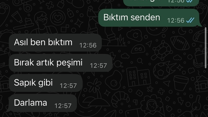 Sizce eski sevgilim doğru mu söylüyor başkası konusunda?